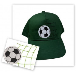 Stickdatei - Fußball Tor Tornetz Ball